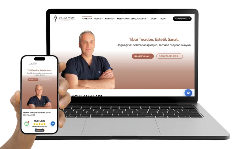 draliaydin.com web sitesi ekran görüntüsü
