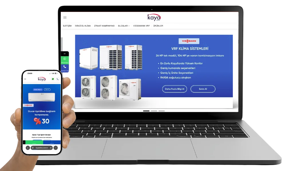 kayaklima.com.tr web sitesi ekran görüntüsü