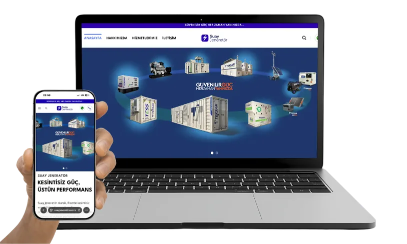 suayjeneratör.com.tr web sitesi ekran görüntüsü
